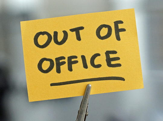 out of office out of office