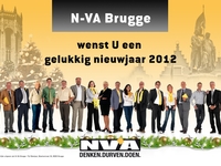 N-VA Brugge wenst gelukkig Nieuwjaar!