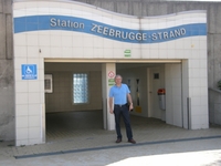 Station van Zeebrugge-Bad, ons stadsstrand